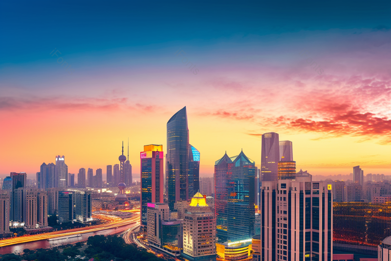 夕阳下的北京的景色城市天际线城市摄影,高清,摄影图,摄影图片,图片大全,摄影图免费下载